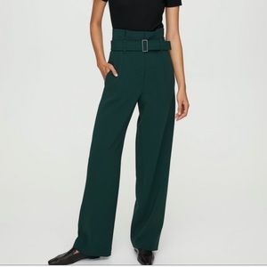 Aritzia Babaton Power Pant in Green